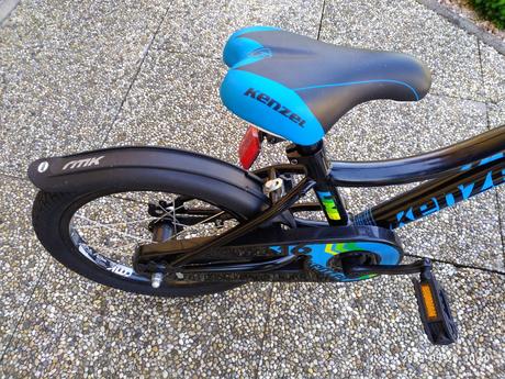 Nový bicykel zn.kenzel 16"+prídavné kolieska, kenzel,16