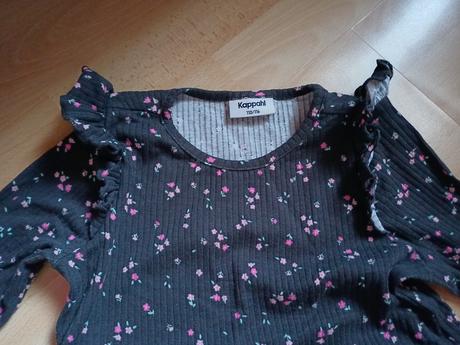 Vrúbkované šaty, kappahl,116