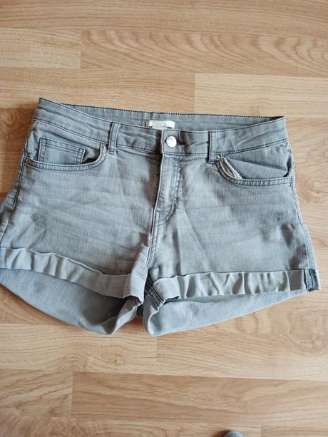 Sortky šedé h&m, h&m,s