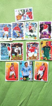 Kartičky futbalistov 12ks,