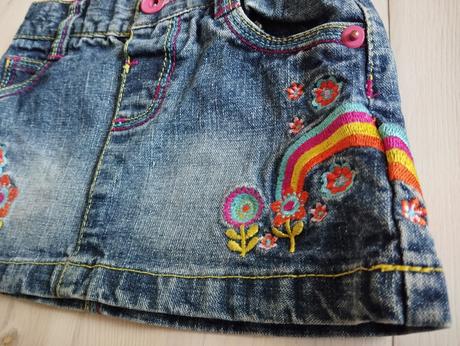 Riflová sukňa, evie angel,86