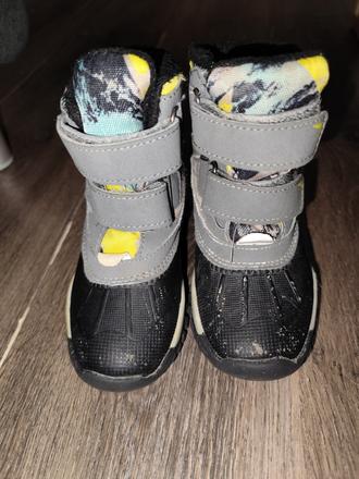 Čižmy na suchý zips, lupilu,25