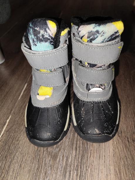 Čižmy na suchý zips, lupilu,25