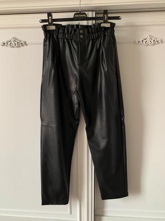 Koženkové nohavice zara č. 164, zara,164