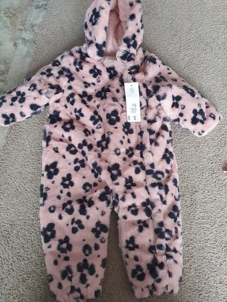 Zimný huňatý overal 86, f&f,86