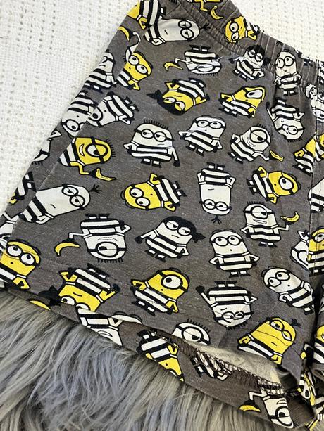 Chlapčenské krátke pyžamové nohavice minions, 98