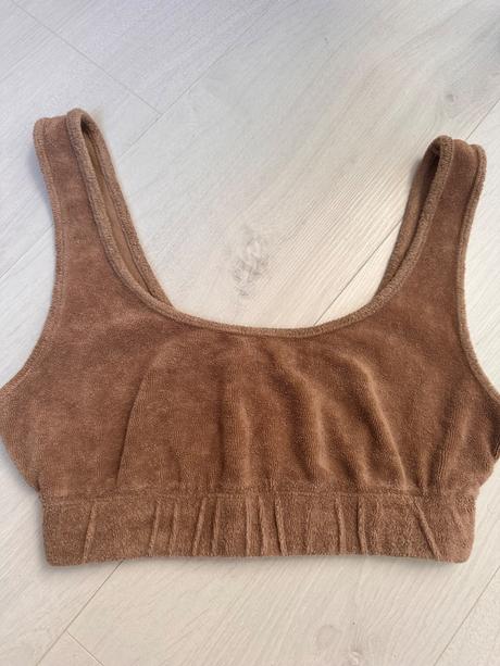 Frote skrateny top, zara,s