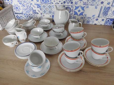 Porcelán čechoslovákia, na chalupu, 