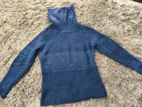 Dámsky sveter s rolákom, bonprix,xl