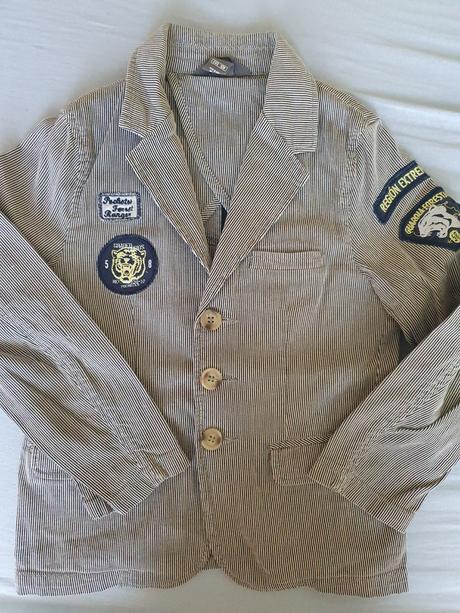 Chlapčenské perfektné športové sako, h&m,128