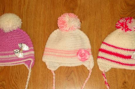 Detská háčkovaná čiapočka, <50 - 158