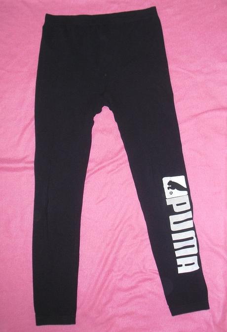 Bezsvove puma s vyssim pasom fitness leginy, m