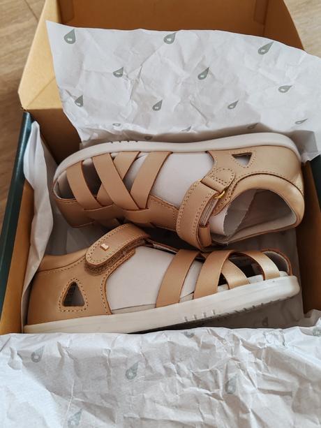 Bobux sandále kp tropicana ii pale gold 28, bobux,28