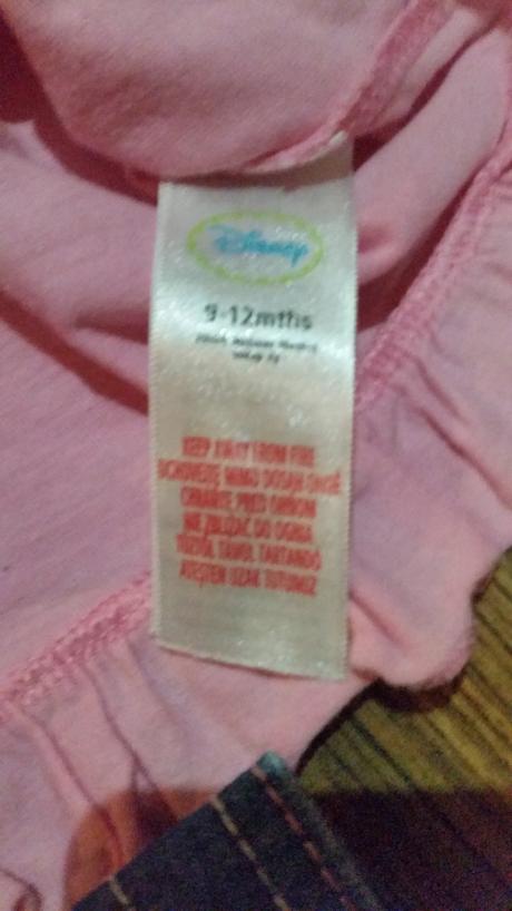 Detske rifle na traky a tricko, disney,80