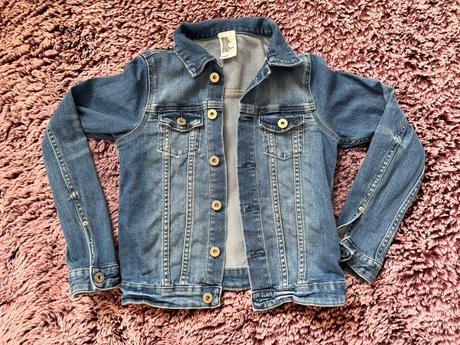 Riflová bunda h&m, h&m,140