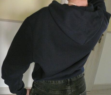 Mikina s korunkou m/l, m