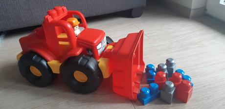 Nákladné auto 2 v 1 od fisher price- mega bloks, 
