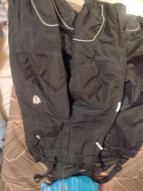 Súprava na zimu bunda a dvoje oteplovaky, 110