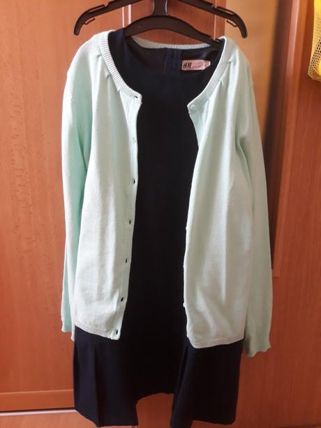 Dievčenské šaty, šatovka, zn. h&m, h&m,146