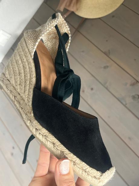 Letná elegancia castañer espadrilky, 39