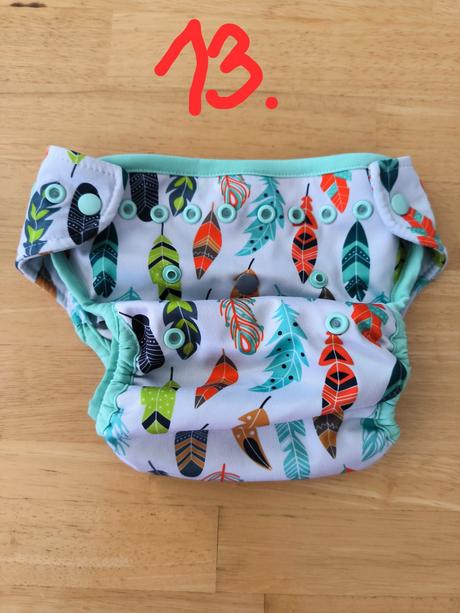 Látkové plienky bambiroxy a babylove, bambi roxy,7 kg - 18 kg
