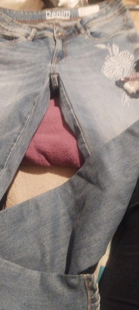 Damske rifle, denim,36