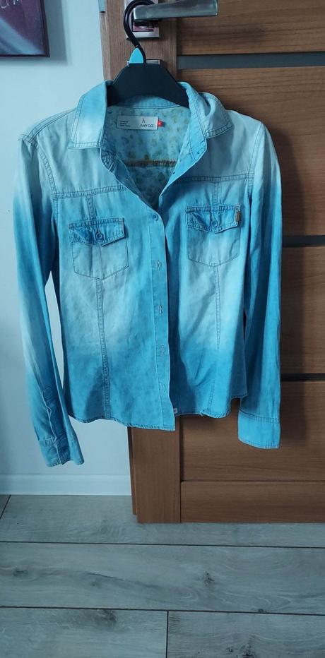 Krásna riflová košeľa , velkost s, s