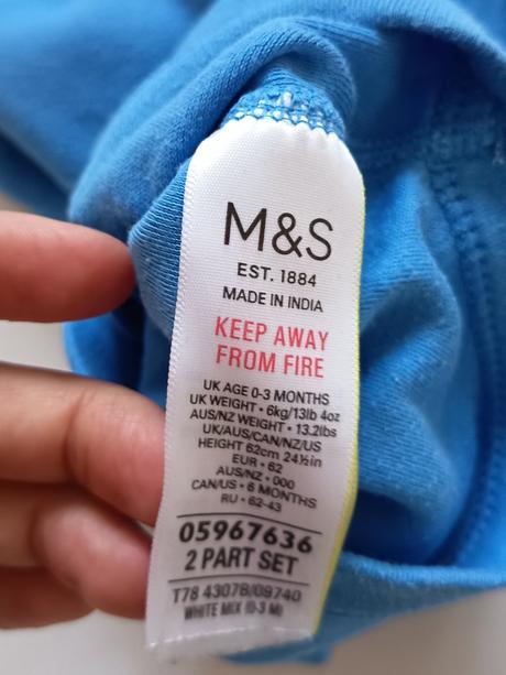 Modré body, marks & spencer,62