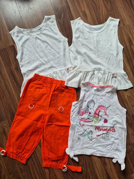 3x top plus nohavice, 122