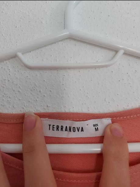 Crop voľné tričko, top, terranova,m