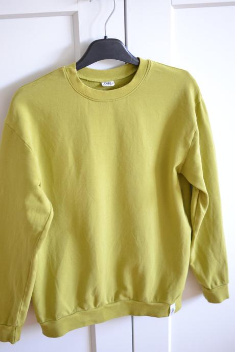 Limetková mikina 146/152, 146