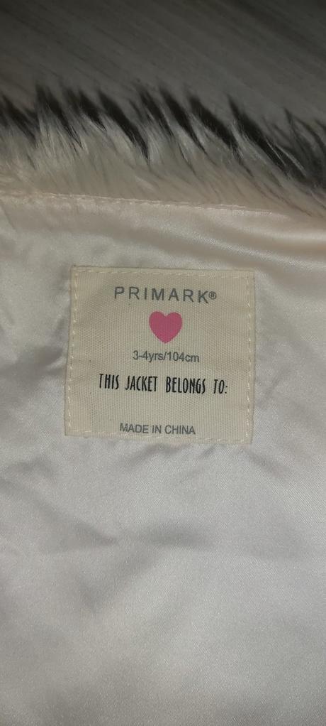 Kožušinková vesta, primark,104