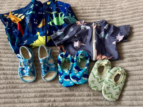 Letny set boty nasuchovacky do vody plaky, 80