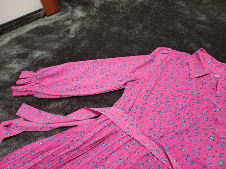 Koselove saty s plysovanou suknou v.m, m