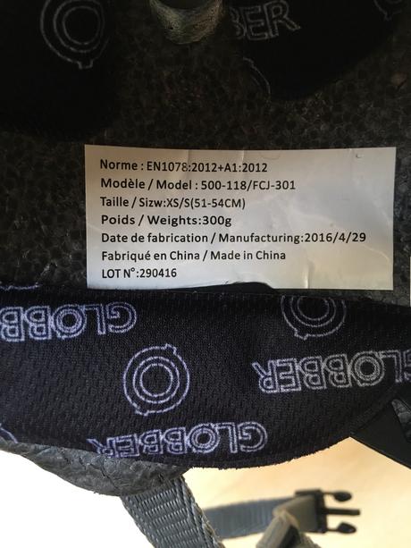 Detska helma globber v. xs/s - 51/54, xs