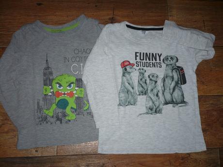 Trička dlhý rukáv natelnik 98/104, lupilu,98