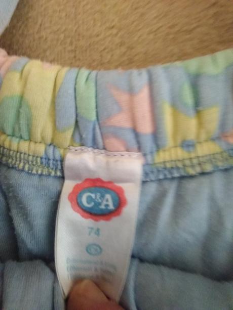 Dievčenské oteplovačky, c&a,74