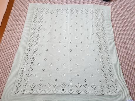 Pletená deka,
