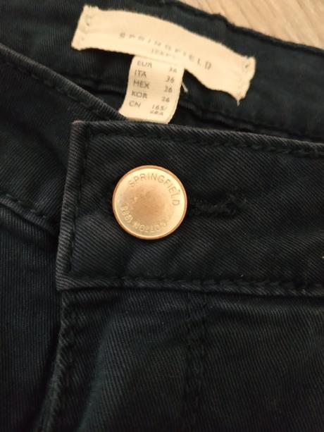 Tmavomodré springfield nohavice, veľ. 36, 36