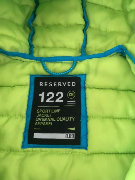 Modrá bunda, reserved,122