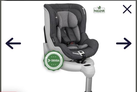 Autosedačka petite&mars reversal ii isofix gray, petite&mars