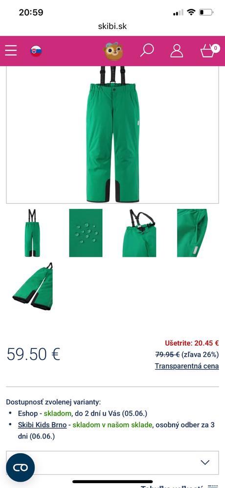 Reima proxima zimné lyžiarske otepľovačky 138/134, reima,128