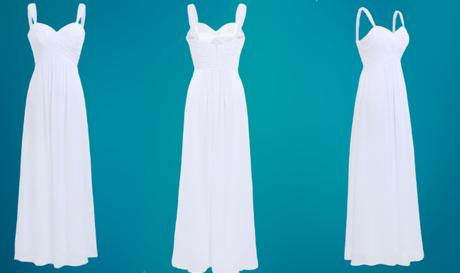 Spoločenské elegantné šifónové šaty, m