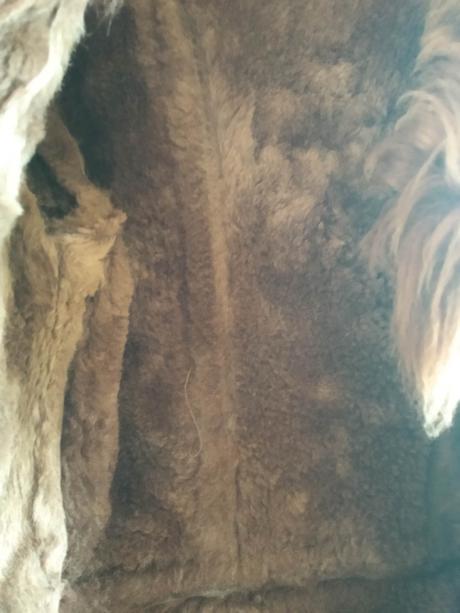 Kožuch (bunda) s kapucou č.44 (xl), 44