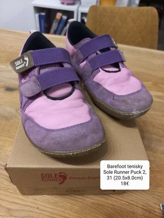 Barefoot tenisky sole runner, 31, sole runner,31