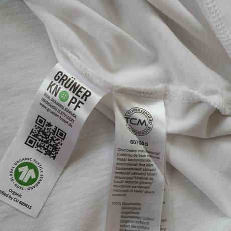 Biele tričko s nápisom happy, tchibo,46