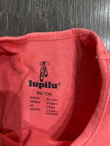 Dievčenské tričko velk.98/104, lupilu,98