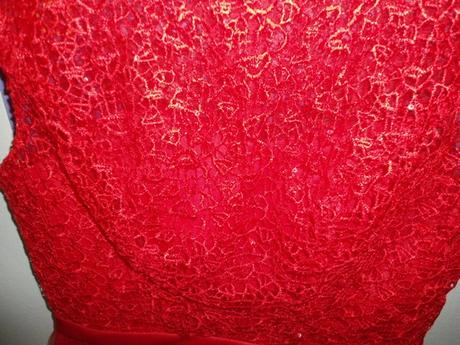 Červené večerné dlhé šaty, bonprix,38