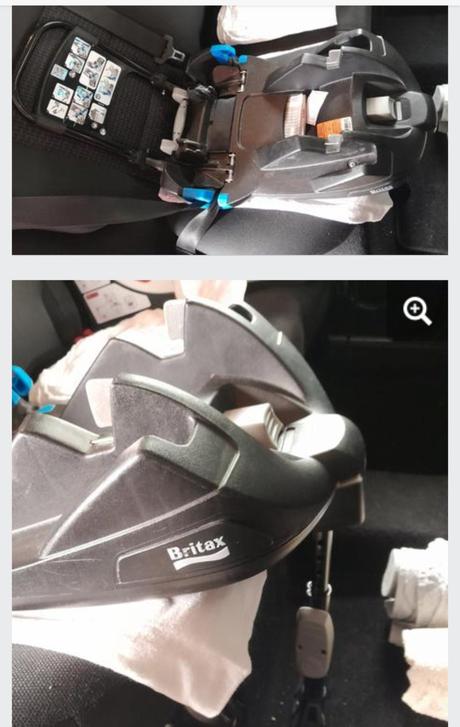 Vajíčko s bázou do auta, britax