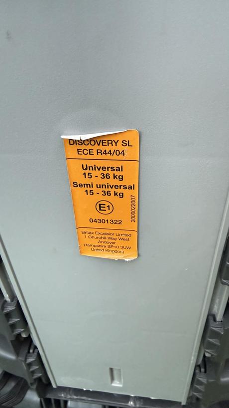 Autosedacka bitax römer discovery, britax